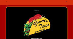 Desktop Screenshot of elmerstacos.com